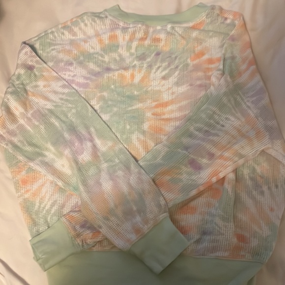 VS PINK tie dye crewneck xs - Picture 2 of 2